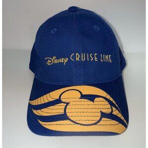 Disney Cruise Line Hat Cap Mickey Mouse Oceaneer Club Lab Blue Youth Child Size